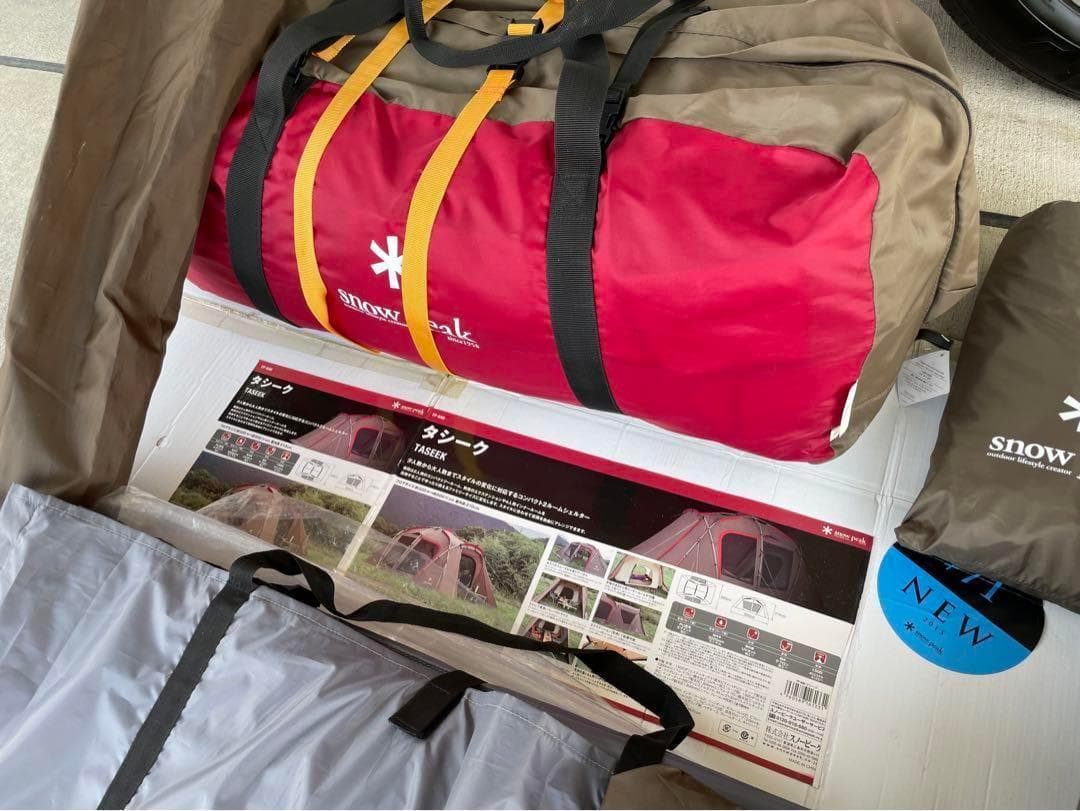 peak スノーピーク タシーク シェルター 豪華6点フルセット