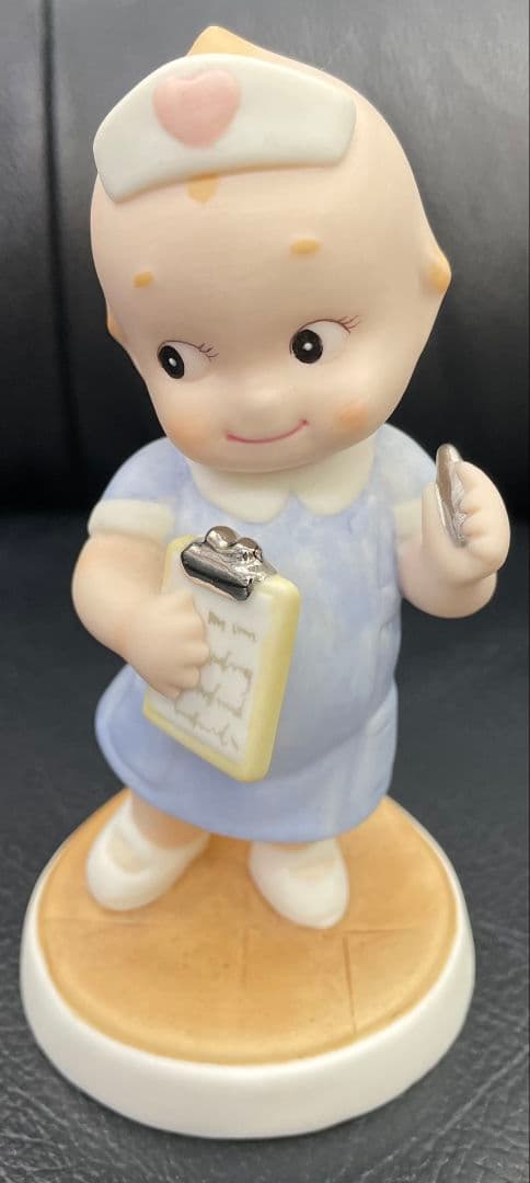 ローズオニール キューピー　ナースフィギュア ブルー