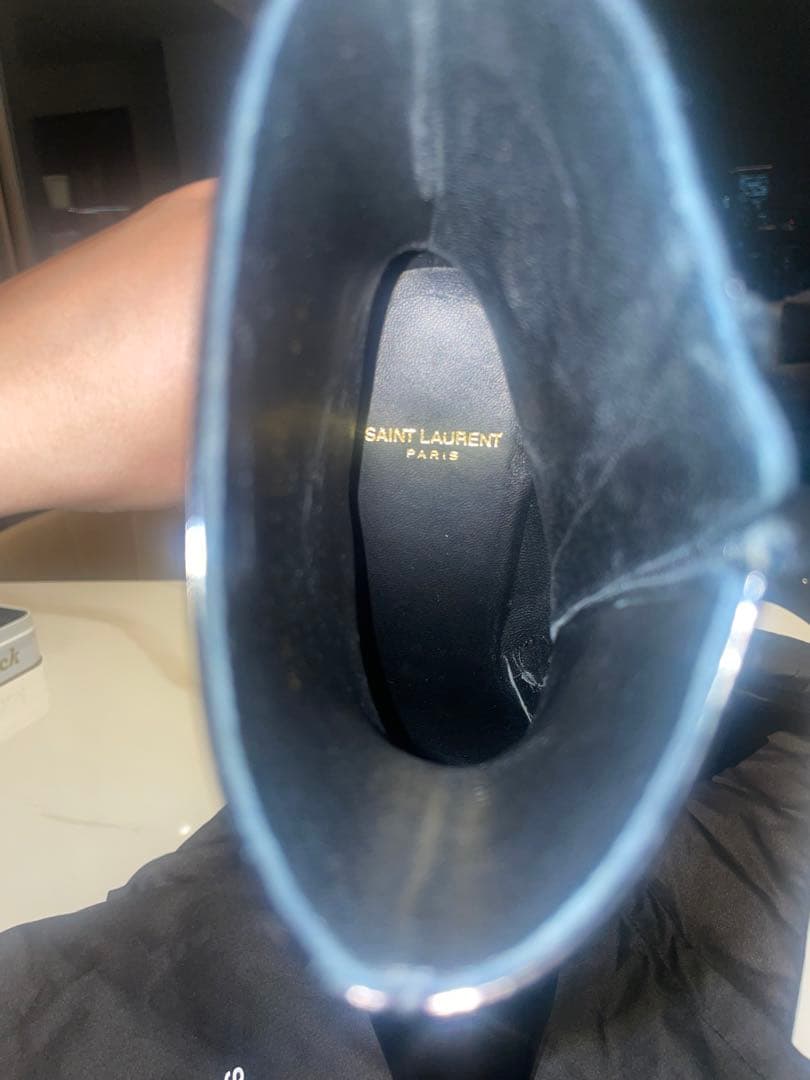 サンローラン　ブーツ