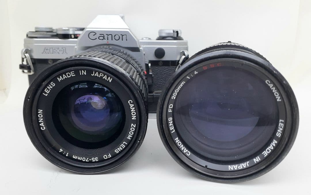実用機 Canon AE-1（シャッター＆レンズクリーニング整備＆試写済です）