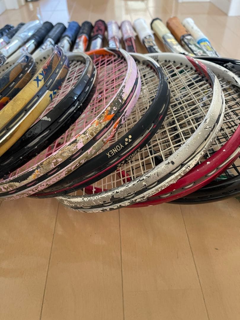 ミズノ　ソフトテニス　xyst ラケット　セット