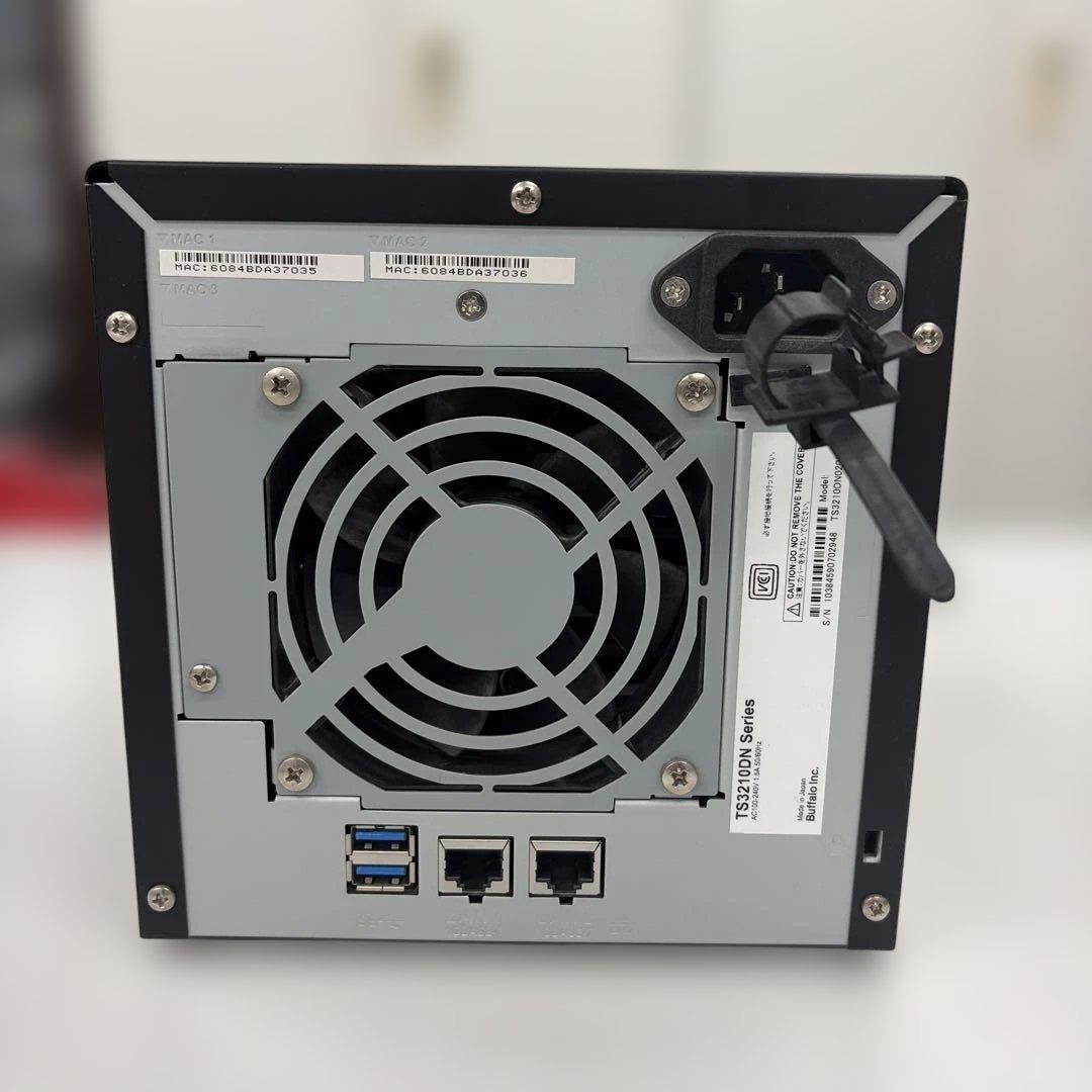 BUFFALO TeraStation NAS 2ベイ TS3210DN