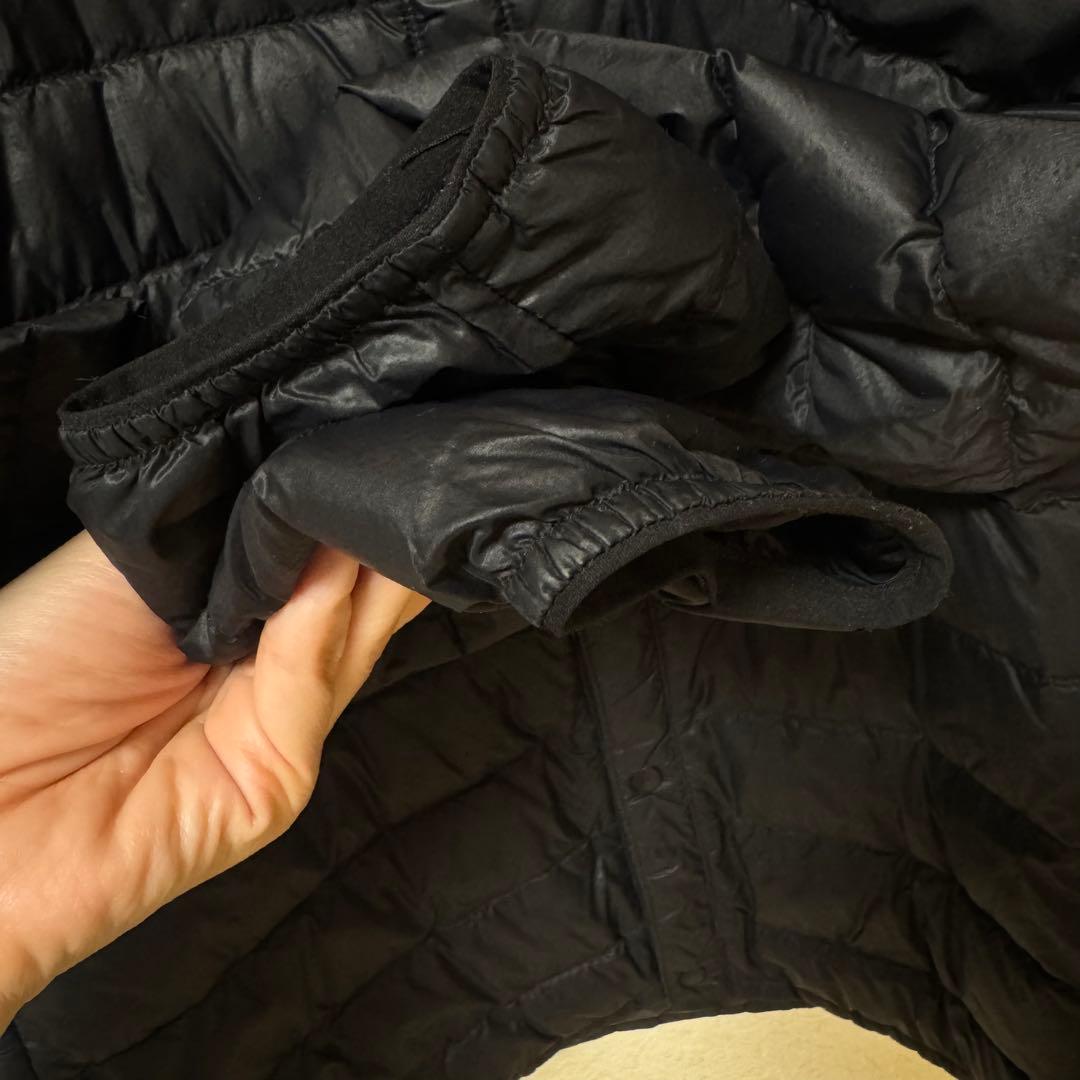 【美品】モンベル　スペリオダウン ラウンドネックジャケット Mサイズ ブラック