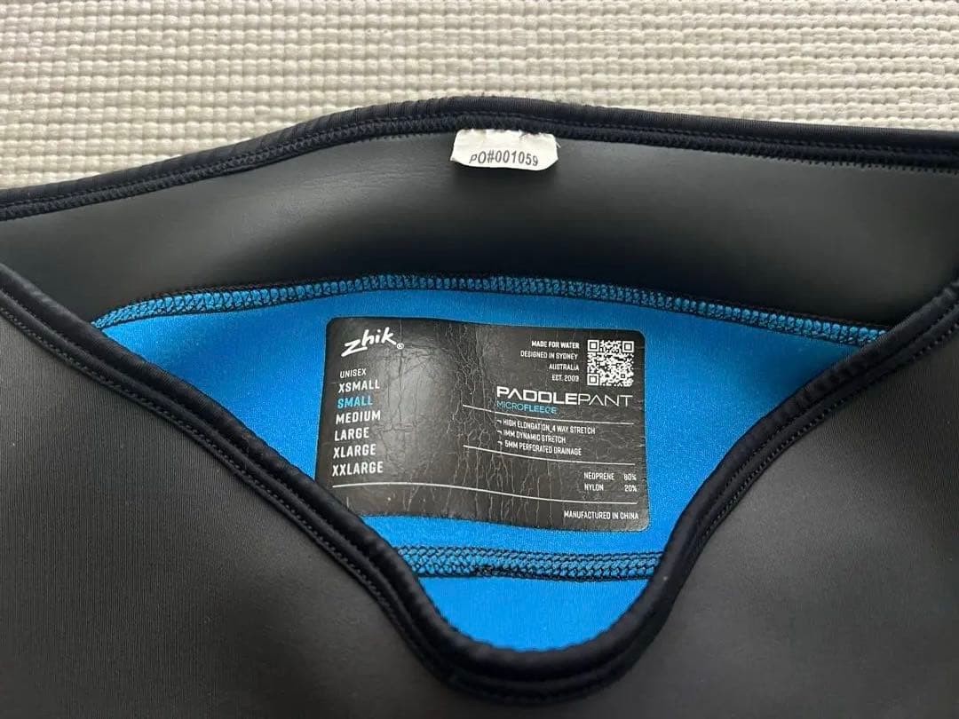 ZHIK PADDLE PANT ウェットパンツ ユニセックスS ザイク