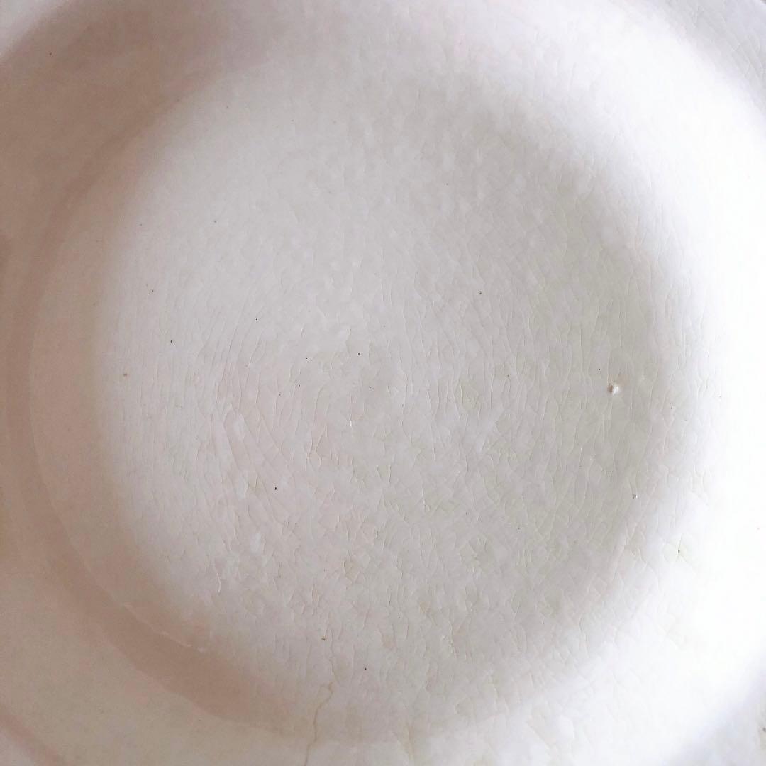 希少　クレイユモントロー　オクトゴナルケーキスタンド　フランスアンティーク食器