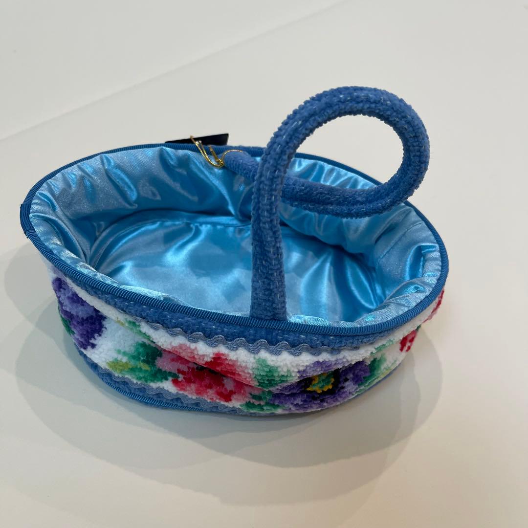 新品✨FEILER ティッシュボックスケース 小物ケース ブルー系