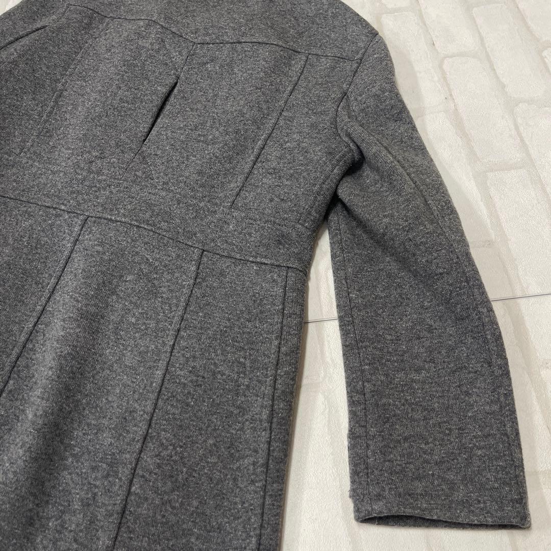 値下げ バーバリー ロンドン BURBERRY ノバ チェック ピーコート 40