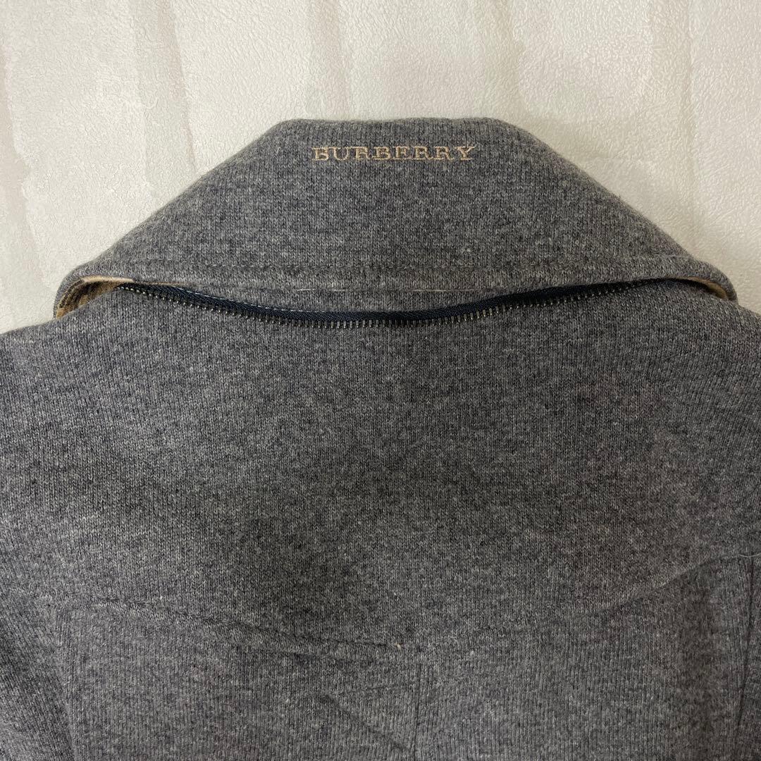 値下げ バーバリー ロンドン BURBERRY ノバ チェック ピーコート 40