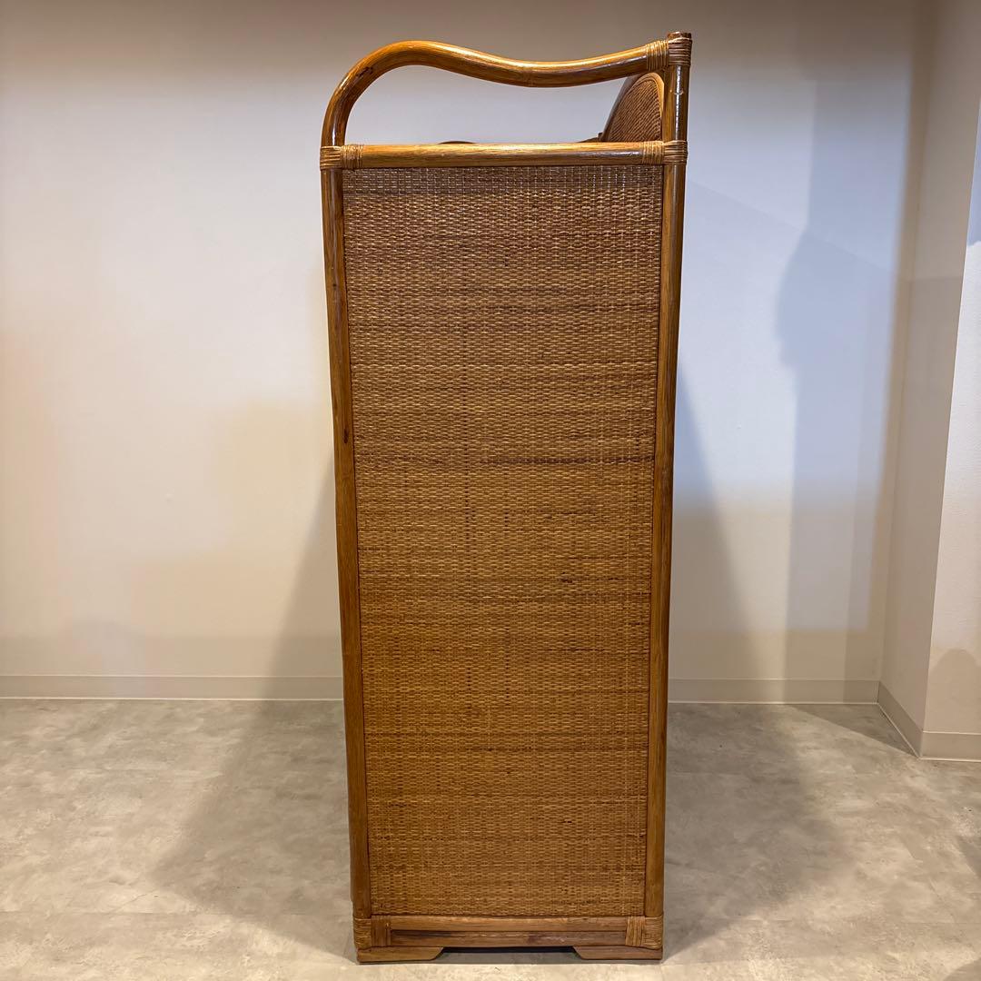 ラタン　チェスト　特大サイズ