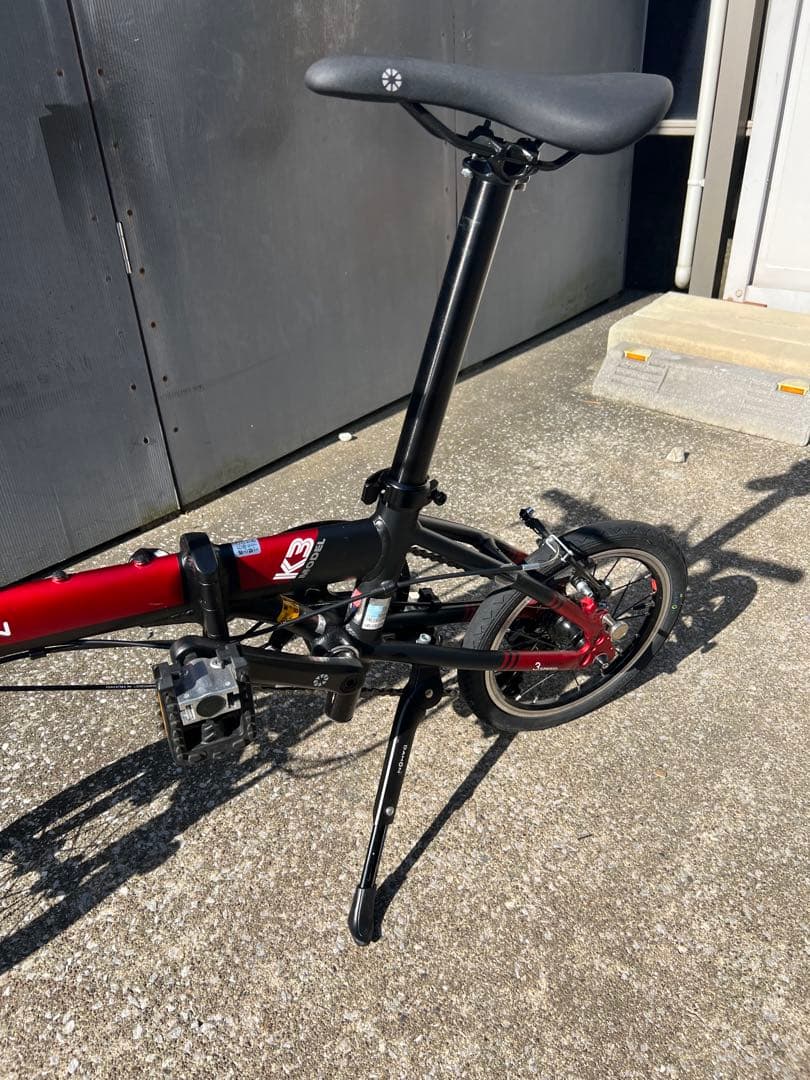 K 【美品】DAHON ダホン K3 アルミ 折りたたみ自転車