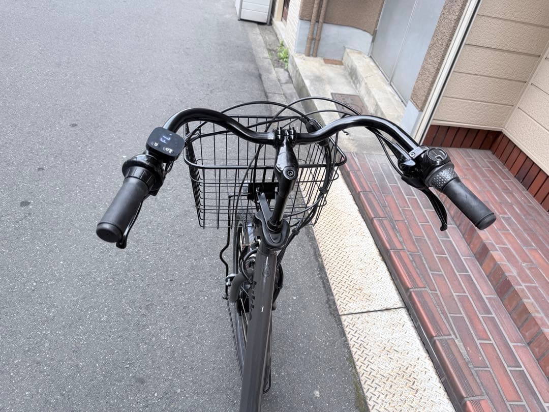子供乗せ　ブリヂストン　Bikke 電動アシスト自転車 チャイルドシート付き