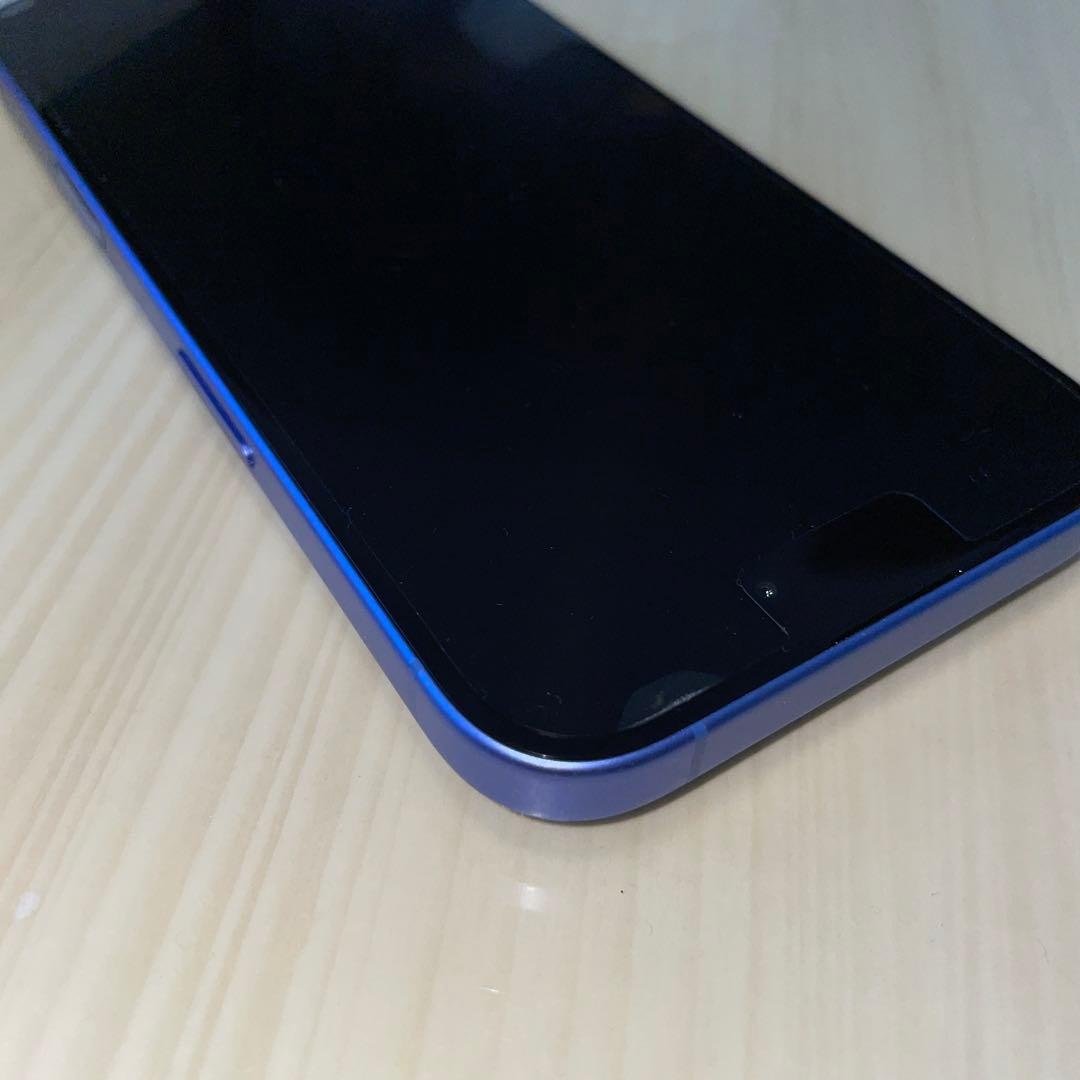 iPhone16 256GB SIMフリー ウルトラマリン ジャンク 背面割れ