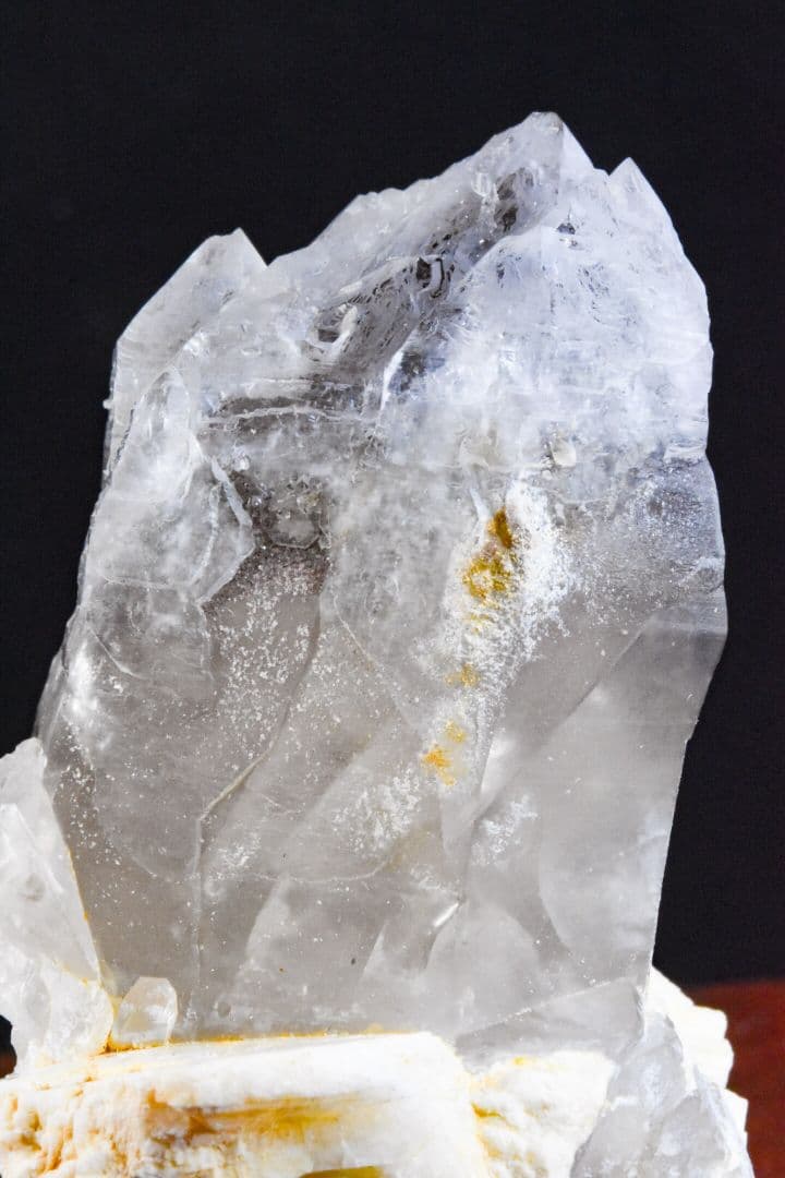 山梨県甲府市黒平産 スモーキークォーツホワイトキャップセプター