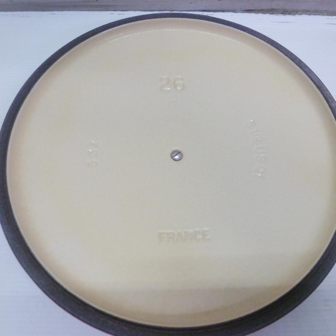 ル・クルーゼ ココットロンド 26cm チェリーレッド 両手鍋 ホーロー