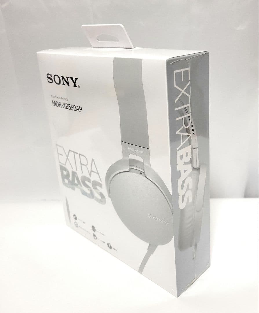 【新品未開封】MDR-XB550AP SONYヘッドホン