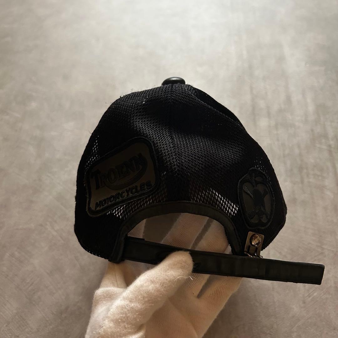 帽子 archive Roen grunge mesh cap y2k black