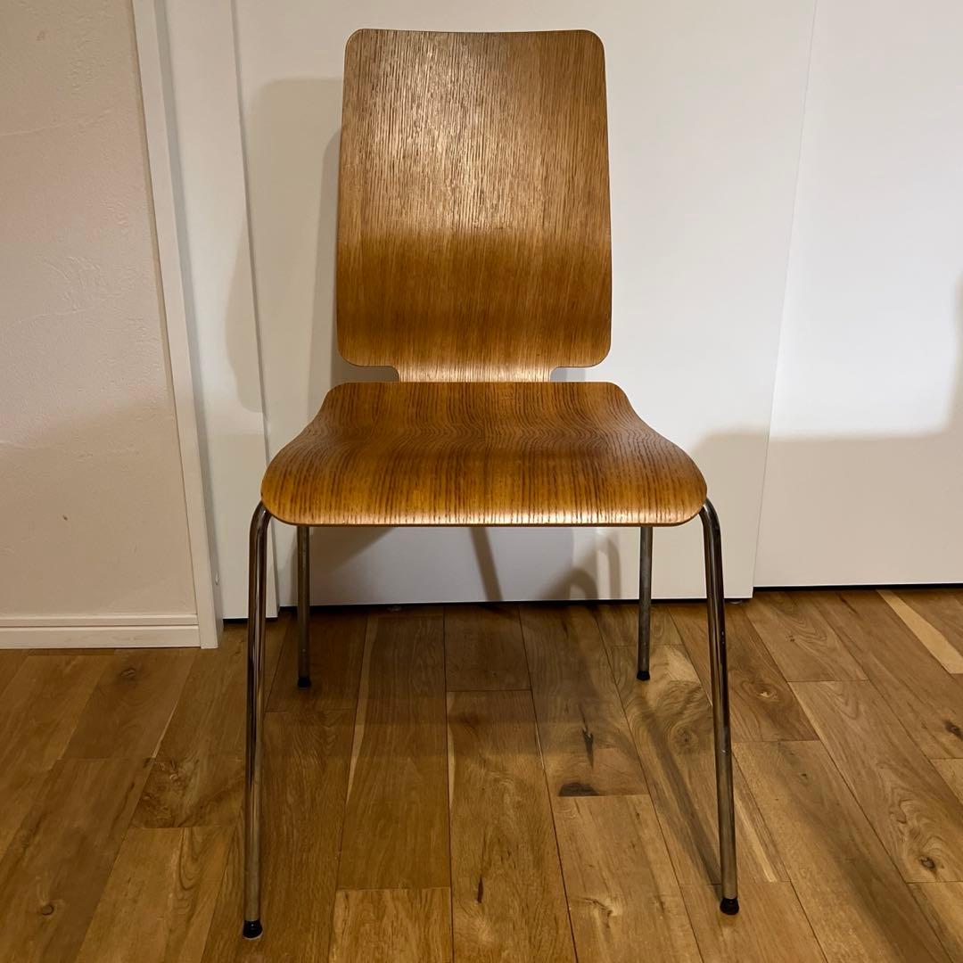 90's 廃盤 IKEA GILBERT スタッキングチェア　プライウッド