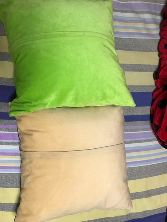 クロスステッチ玉蘭の花のクッションカバー2点セット