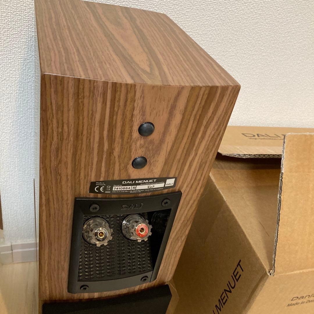 【ほぼ新品】ダリDALI メヌエットMENUET MH ウォールナットペア