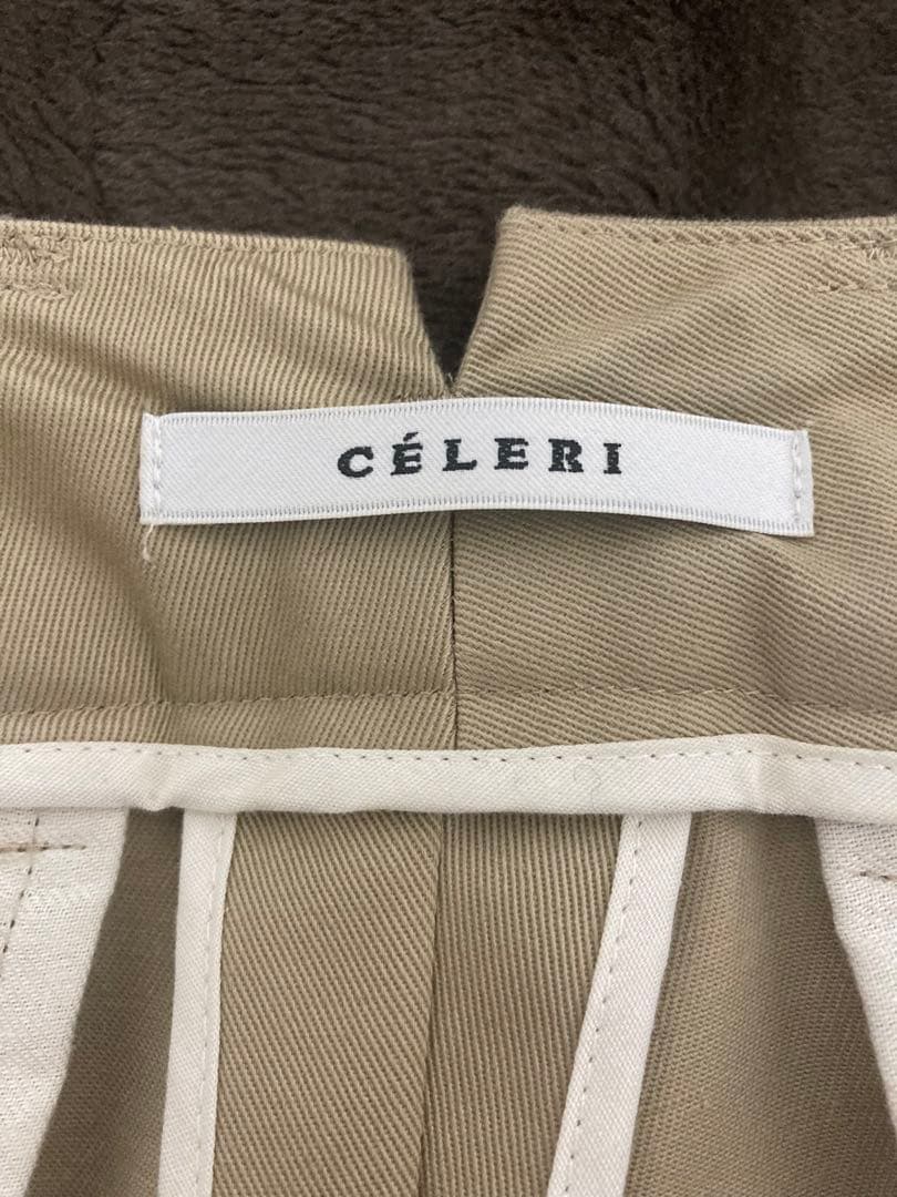ドゥーズィエム　CELERI/セルリ　Beige C Trousers チノパン