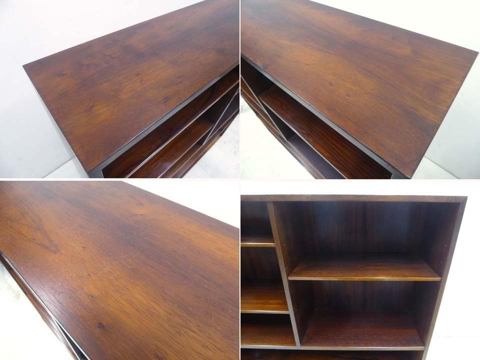 ■OMANN JUN■デンマーク Nr.5 ビンテージ ローズウッド 本棚