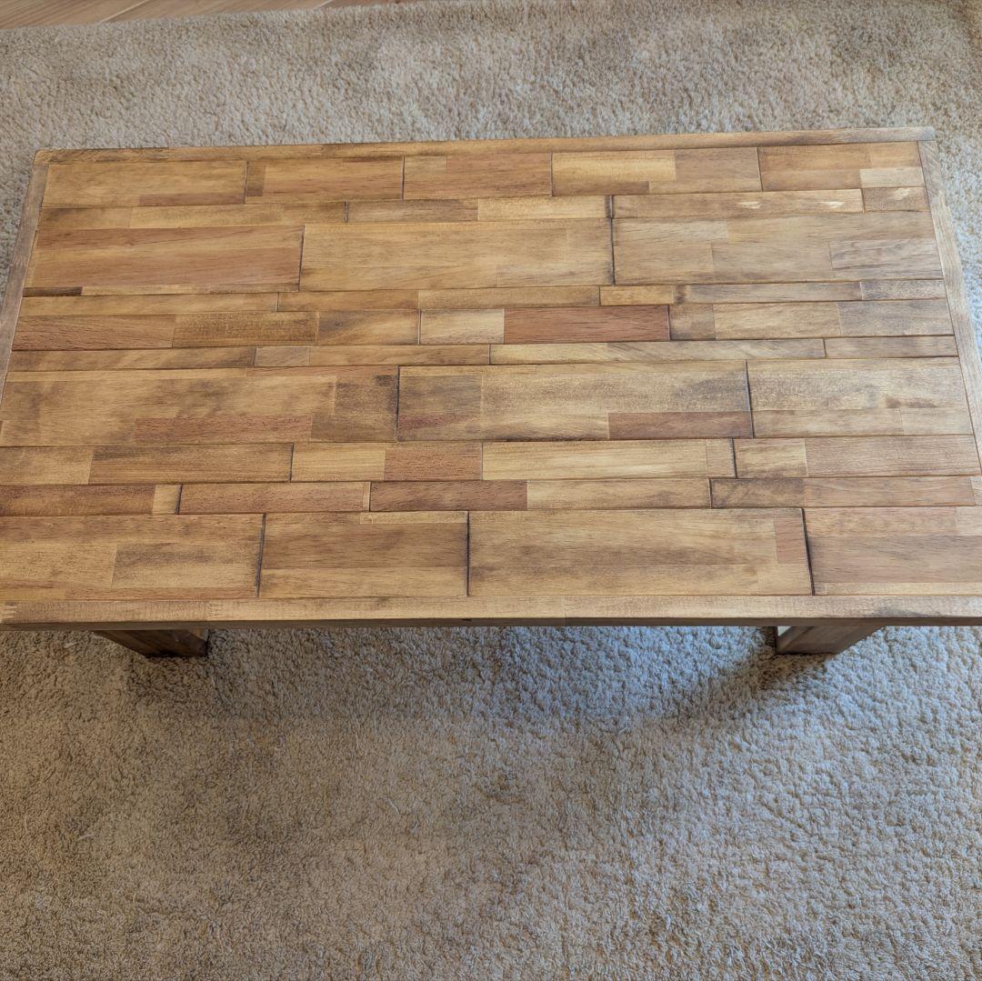 SALE【現物につき】ローテーブル　木製テーブル　✨　ハンドメイド