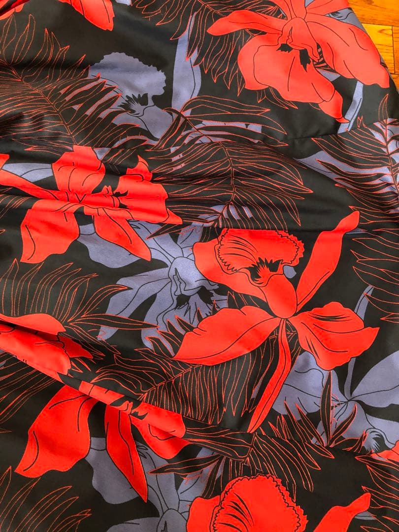 フラダンス用 花柄フレアドレス　お値下げしました