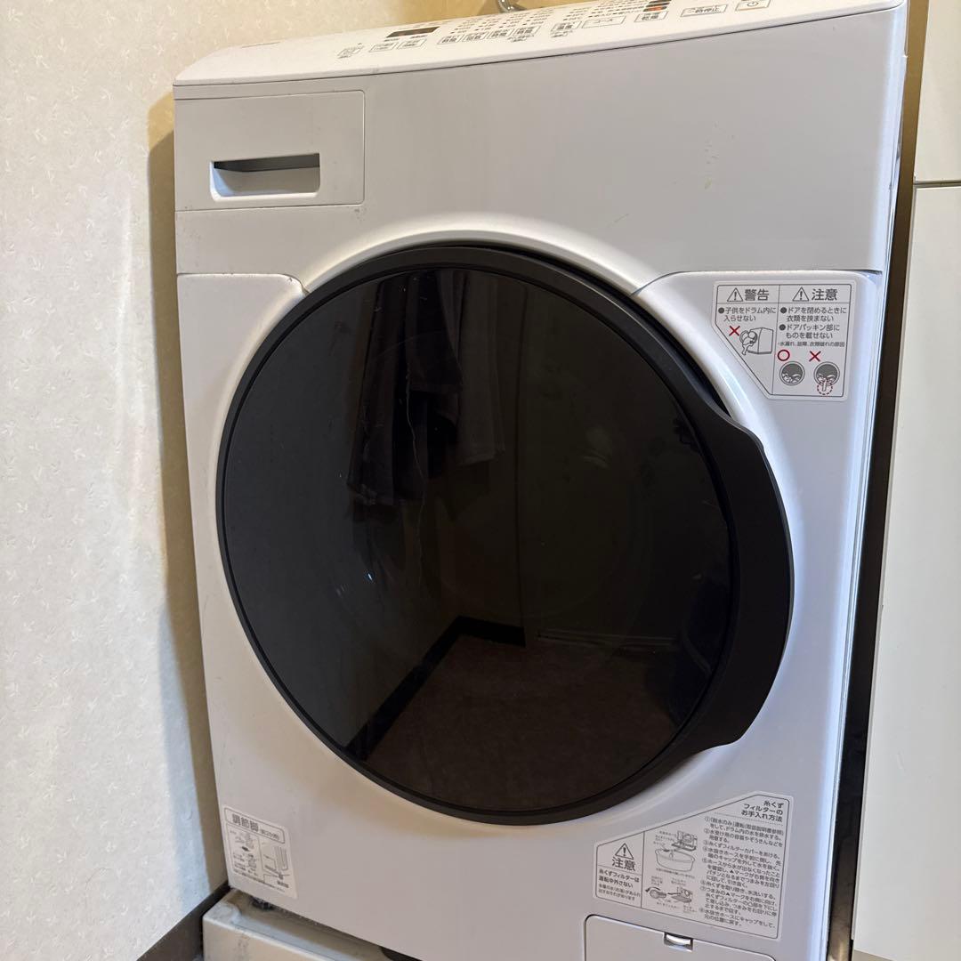 ドラム式洗濯機　アイリスオーヤマ　cdk842-w 8kg