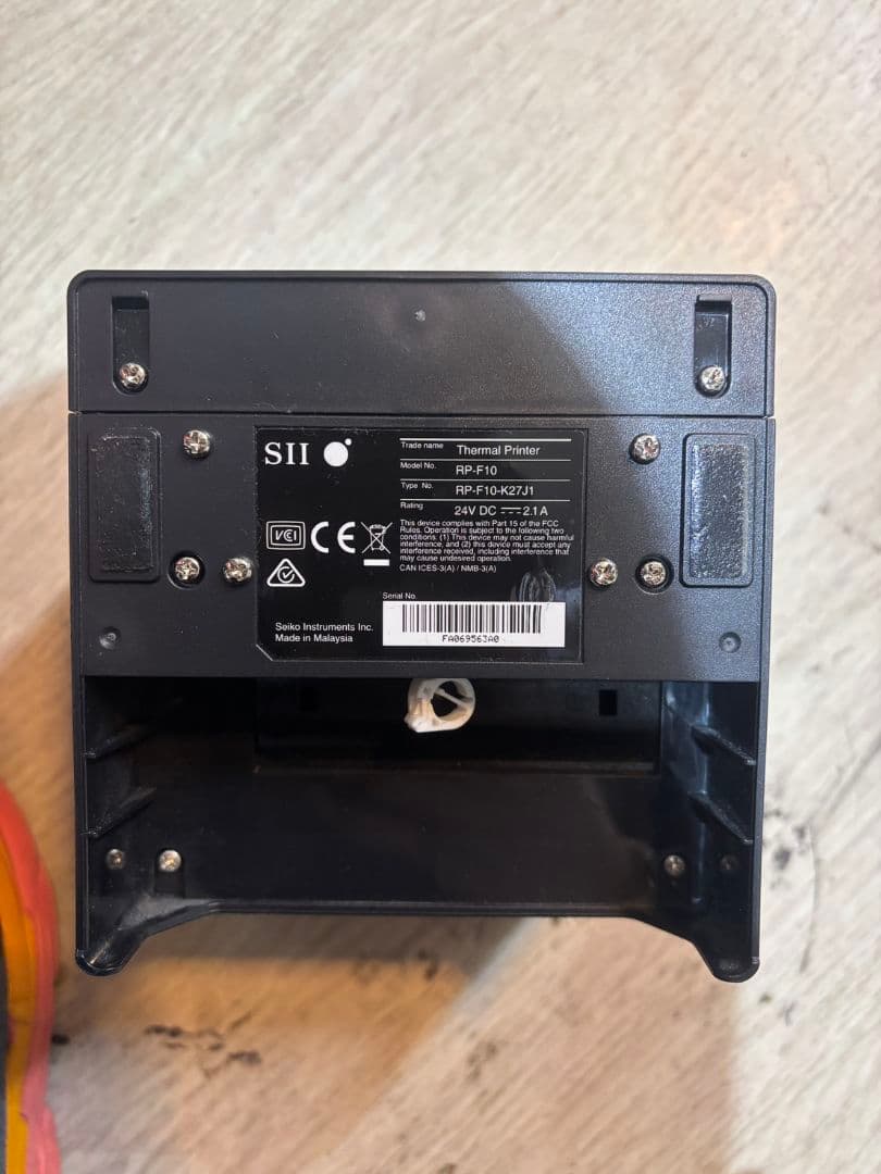 SII レシートプリンター コンパクト rp-f10 動作品