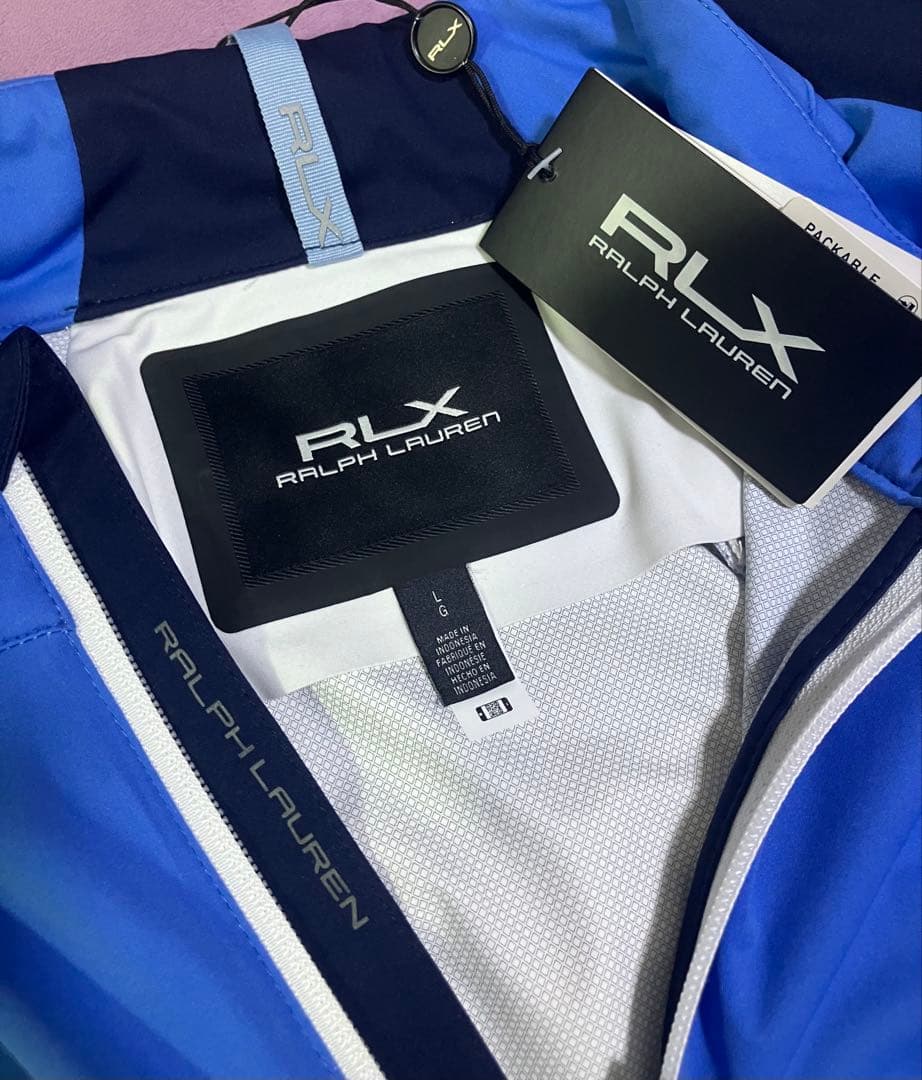 ★新品タグ付★RLX Ralph Lauren ゴルフ用ジップアップベスト