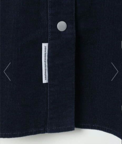 【今季新品★人気完売】レプシィム コーデュロイBIGシャツ