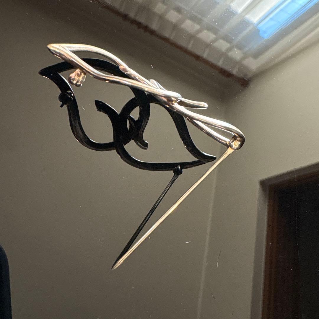 ✨TIFFANY brooch✨ティファニーブローチ ダブルリーフ ピンブローチ