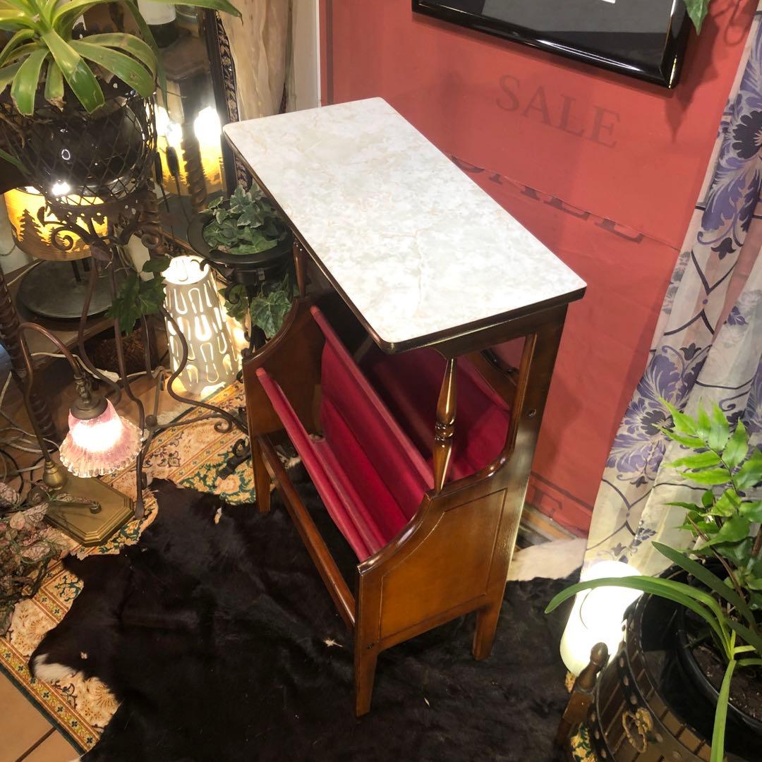 70’s ヴィンテージ スピンドルポスト　ラック　サイドテーブル クラシック