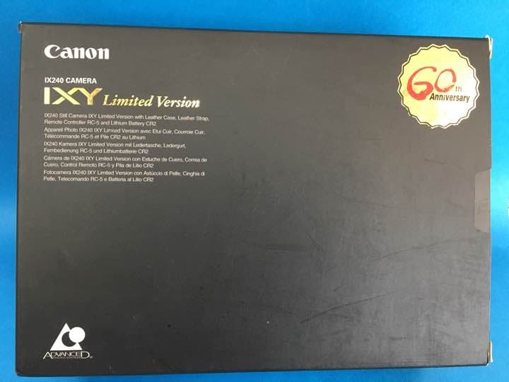 canon APSカメラ IXY リミテッドバージョン