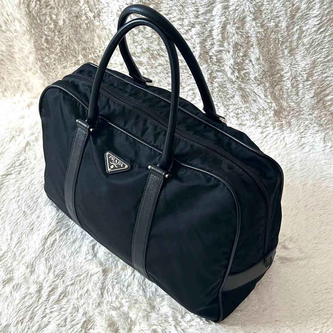 美品✨PRADA プラダ ビジネスバッグ 三角ロゴ　ブリーフケース ナイロン