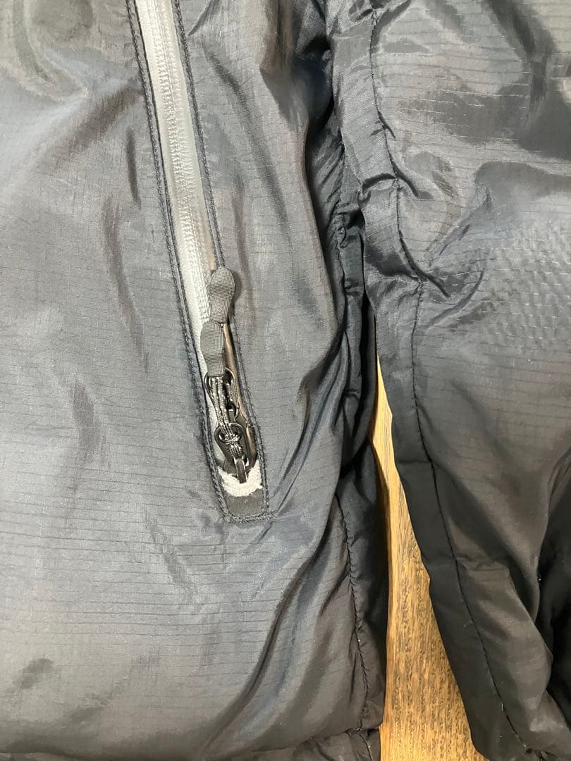 NANGA iD AURORA 3LAYER DOWN BLOUSON ブラック