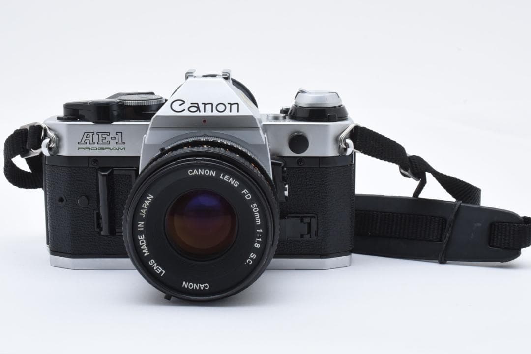 【美品】 Canon AE-1 Program + 50mm f1.8 s.c