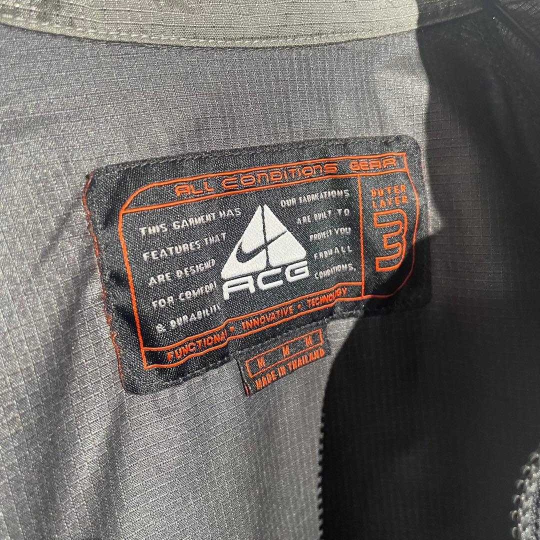 90s Nike acg パッカブルナイロンプルオーバー　ジャケット　M