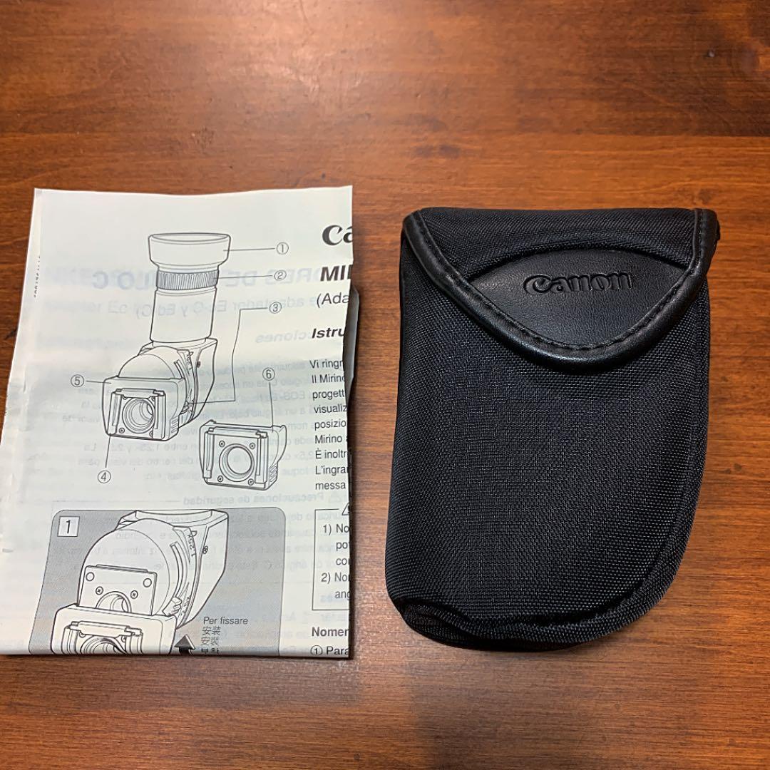 【箱有】Canon Angle Finder C（Ec-C • Ed-C 付き）