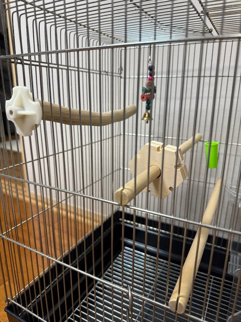 中古　HOEI 鳥カゴ　付属品・ヒーター