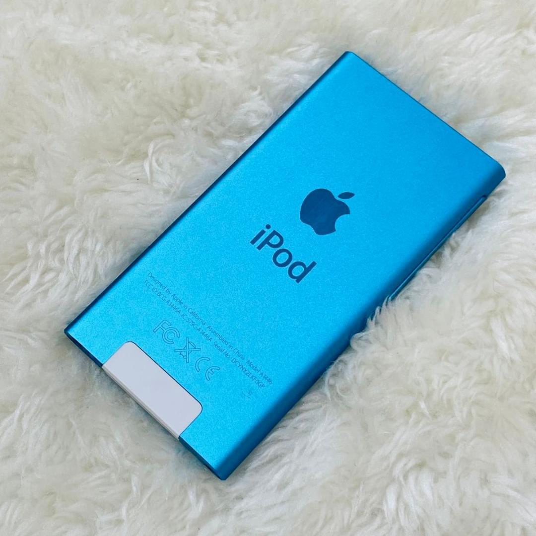 【新品同様品】 iPod nano 第7世代 Blue ブルー