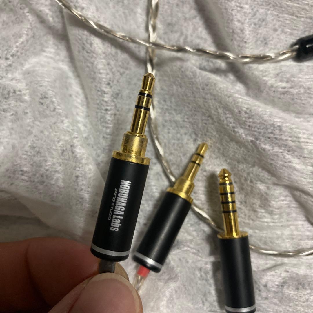 NOBUNAGA labs 華厳　イヤホンケーブル　リケーブル