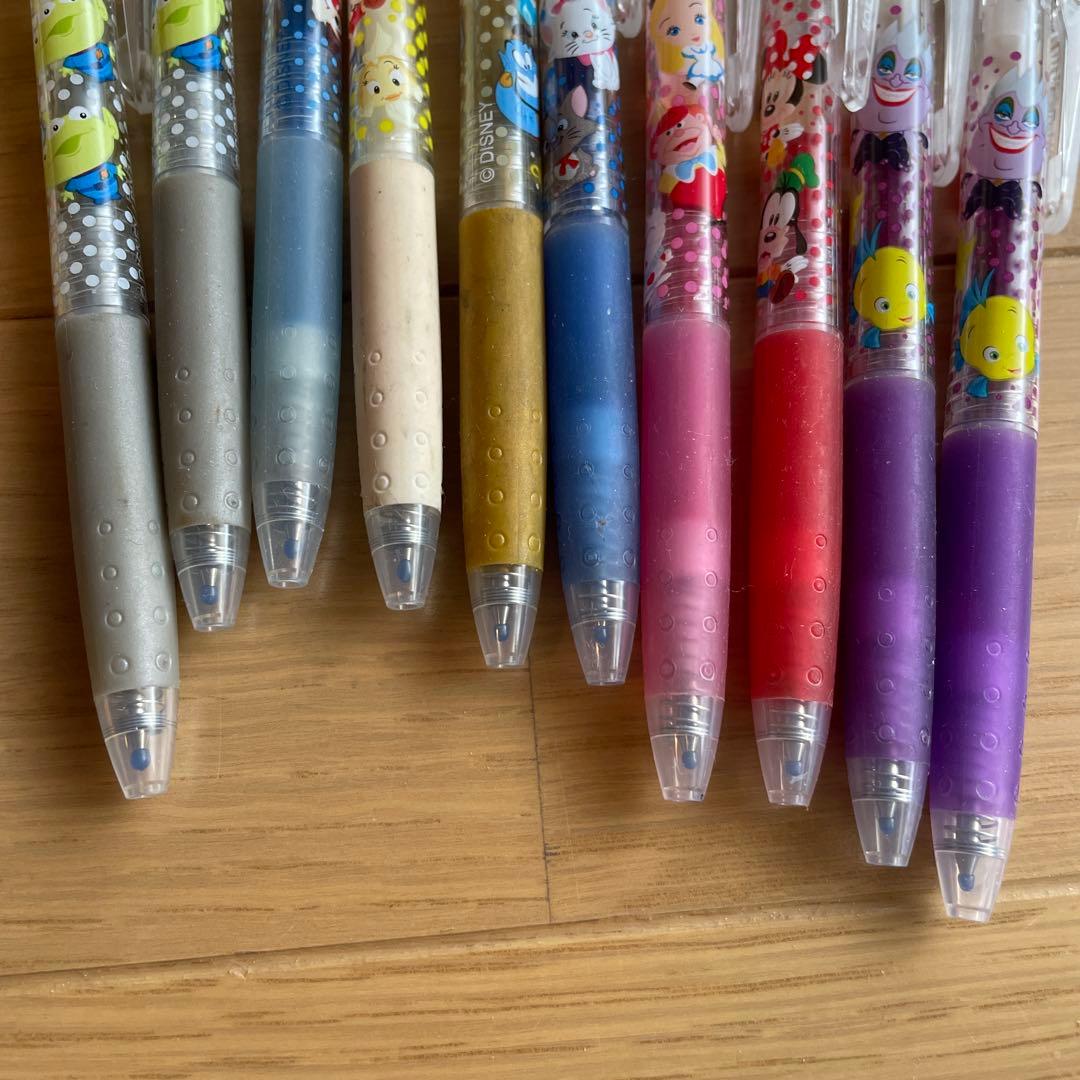 匿名発送ディズニーランド　ボールペン　ジュース　ミッキー　ミニー　ドナルド