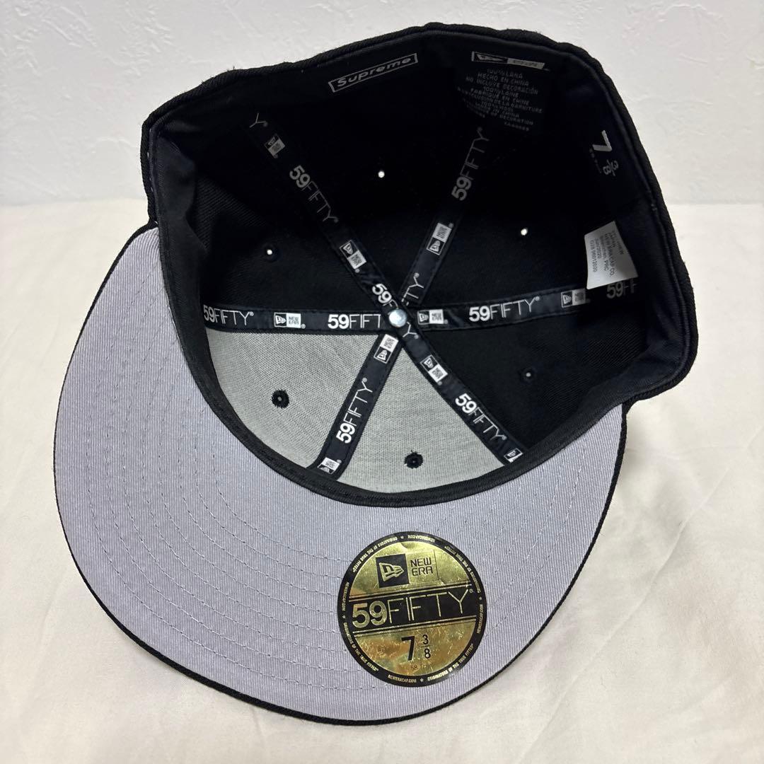 【美品】Supreme S Logo New Era Ice \"Black\"