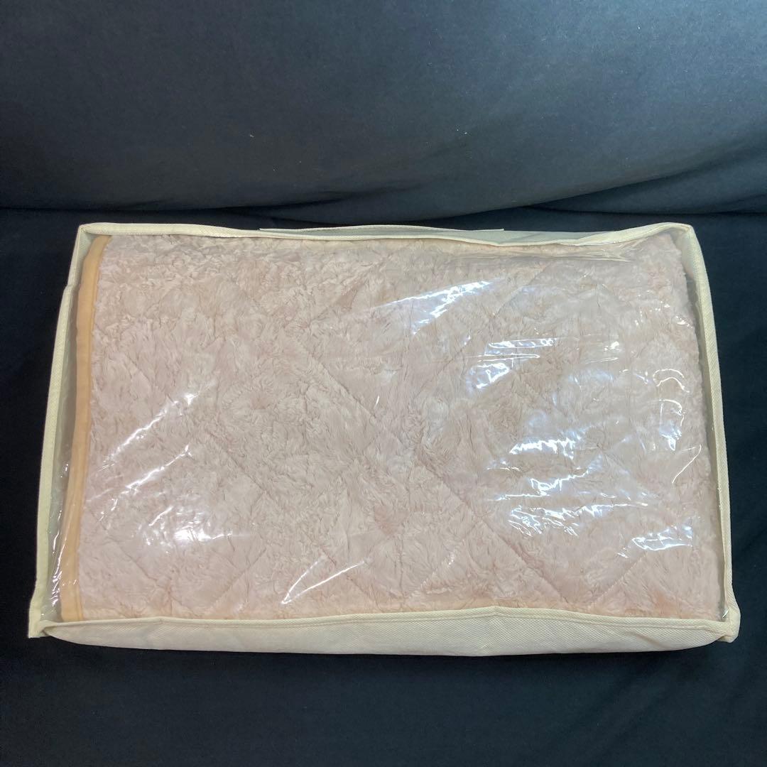 【新品未使用】シャルレ あったか敷きパッドシングル ベージュ 100×205cm