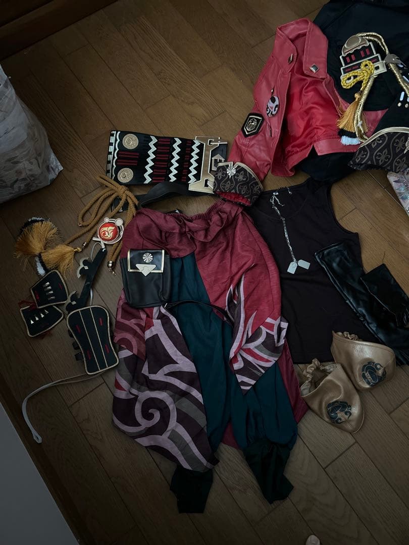 三分妄想　【販売終了商品】原神　トーマ　衣装　靴　ウィッグ