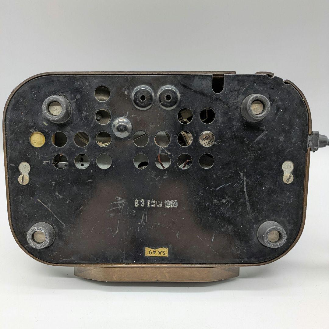 ヴィンテージ ダイヤル式電話機 レトロ 海外モデル 希少