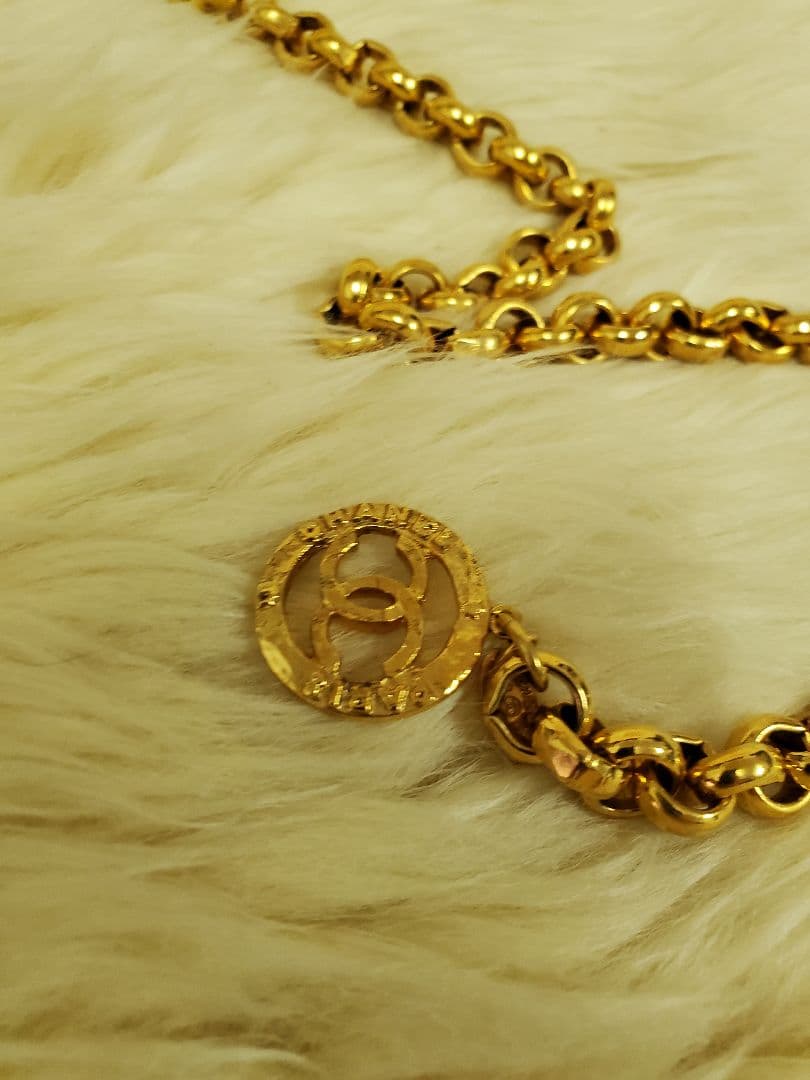 CHANEL シャネル　ゴールドチェーン CCロゴ ベルト