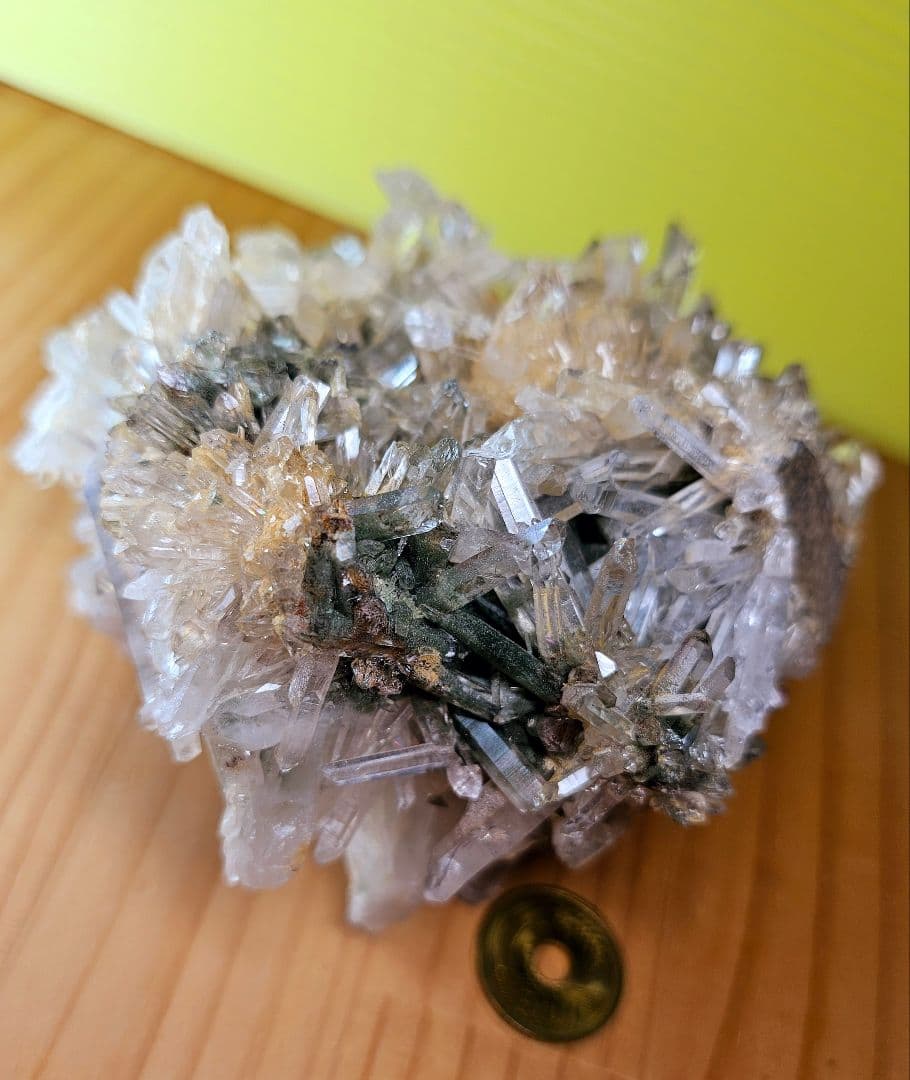 龍神さまが入った‼️宮崎産 水晶クラスター