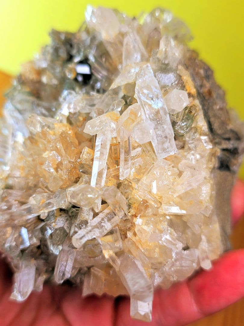 龍神さまが入った‼️宮崎産 水晶クラスター